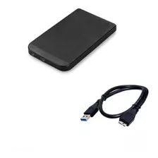 Kit 2 Caser Hd Externo Usb 3.0 2.5 Hd Notebook Pc Xbox Ps3 