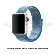Pulseira Para Apple Watch Loop Esportiva Nylon 40 41 45 44mm