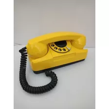 Telefone Antigo De Disco De Mesa Retro