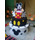 Torta Falsa De Mickey Mouse + Letrero Para Fotos Y Letras