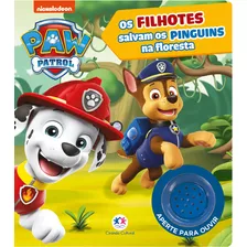 Livro Patrulha Canina - Os Filhotes Salvam Os Pinguins Na Fl