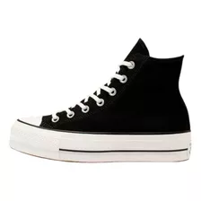 Tenis Converse All Star Chuck Taylor Platform High Top Color Negro - Adulto 26.5 Mx