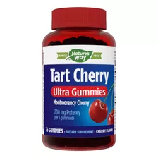 Nature's Way Tart Cherry Ultra Gomitas, Soporte Antioxidante