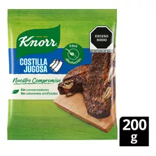 Caldo Knorr De Costilla De Res Jugosa En Polvo 200g