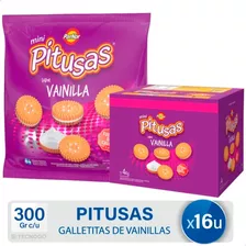 Caja Galletitas Pitusas Vainilla Mini Pack - Mejor Precio