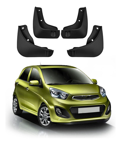 Guardabarros De Coche Para Kia Picanto 2011-2018, Guardabarr Foto 6