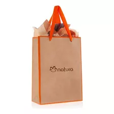 Bolsa De Regalo Natura Mediana Kit X 10 Unidades