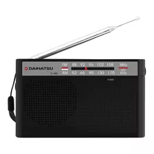 Radio Portatil Pocket Daihatsu D-rk 2 Negro