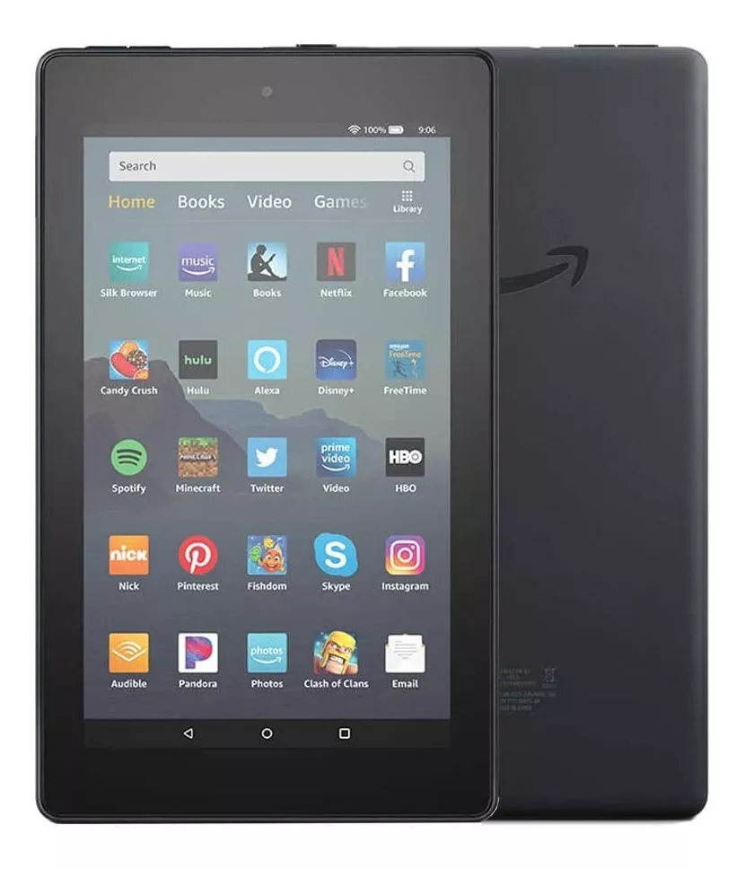 Tablet Amazon Fire 7 , 16gb, 1gb Ram, Cámara 2mp, Negro