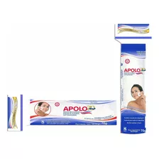 Kit Com 6 Algodão Disco Apolo 70g