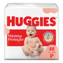 Huggies Fralda Descartável Máxima Proteção P - 48 Un Sem Gênero