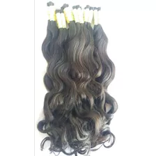 Cabelo Natural Humano Virgem Leve Ondas 55 Cm 200 Gramas