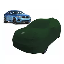 Capa Automotiva Bmw X6 Tecido Helanca Cor Verde