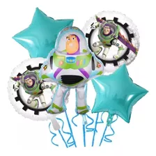 Globo Toy Story Buzz Lightyear X 5 Unidades 