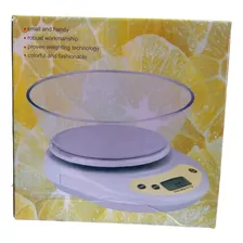 Gramera Digital Cocina Balanza Bascula Con Pilas Y Bowl 5kg