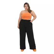 Calça Feminina Plus Size Tamanho Real Conforto Linha Premium