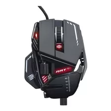 Mouse Gamer De Juego Mad Catz R.a.t. 8+ Negro