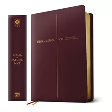 Livro Bíblia De Estudo Nvt (nova Versão Transformadora)