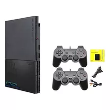 Playstation 2 Play 2 + 2 Controles + 40 Jogos