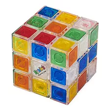 Cubo Transparente 3x3 Rubiks Crystal Nuevo