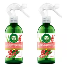 Neutralizador De Odores Bom Ar Pimenta Rosa Spray 2 X 236ml