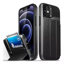 Estuche De Billetera Vena Compatible Con Teléfono 12 Mini (5