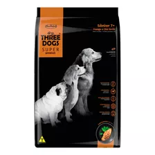 Comida Para Perro Three Dogs Senior Pollo Y Te Verde 3kg