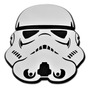 Sw Stormtrooper Casco Plstico Auto Emblema - Plata 3 1/4