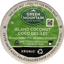Green Mountain Coffee Island Coconut - 18 Unidades