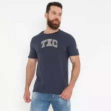 Camiseta Masculina Txc Marinho Custom 19809