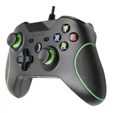 Controle Com Fio Para Xbox 360 Xbox One Preto E Verde