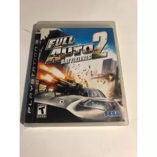 Full Auto 2 Ps3 Mídia Física