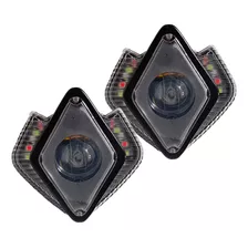 Exploradora Faro Led Luz Blanco Rgb 30w 12/24v Moto X Par