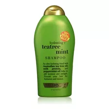 (ogx) Organix Shampoo Tea Tree Mint 19,5 Onças Bônus Hidrata