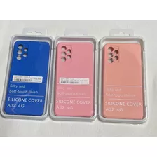 Silicone Case Samsung A32 Funda Estuche Silicona Afelpada