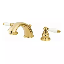 Kingston Brass Kb972b Grifo De Baño Victoriano Amplio,