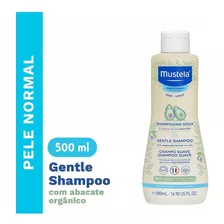 Shampoo Mustela Suave Com Abacate Orgânico 500ml