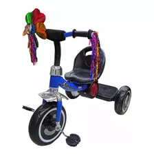 Triciclo A Pedal Para Niños Luces Led Musical Bocina Nuevo
