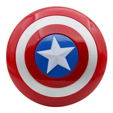 Escudo De Capitán América, Con Luz Y Sonido ! 30 Cm.