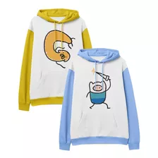 Sudadera Match Pareja Finn Y Jake Hora De Aventura