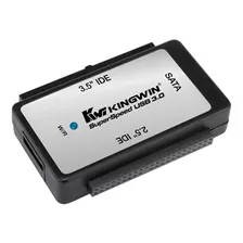 Adaptador Usb 3.0 Disco Sata Ide 2.5 3.5 Kingwin C/fuente