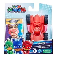 Playskool Pj Masks Figura +vehículo Y Antifaz Owlette Hasbro