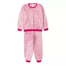 Pijama Conjunto Fleece Menina/o Soft Infantil Longo Inverno 