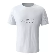 Camiseta T-shirt Formulas Matematicas Quimicas Fisicas R1