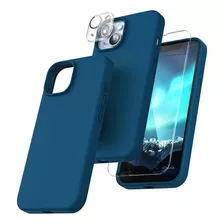 Funda De Celular Tocol Para iPhone 14 Color Azul