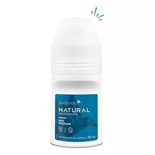 Desodorante Natural Sem Perfume Vegan Roll On Puravida 55ml