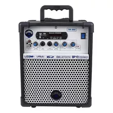 Caixa De Som Amplificada Multiuso Com Bluetooth Guitarra Mic