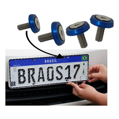 Parafuso De Placa Para Para Vectra 2008 Azul Azul