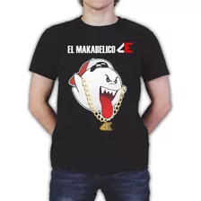 Playera Algodon El Makabelico Comando Exclusivo King Boo