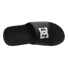 Sandalias Dc Shoes Negro Plateado